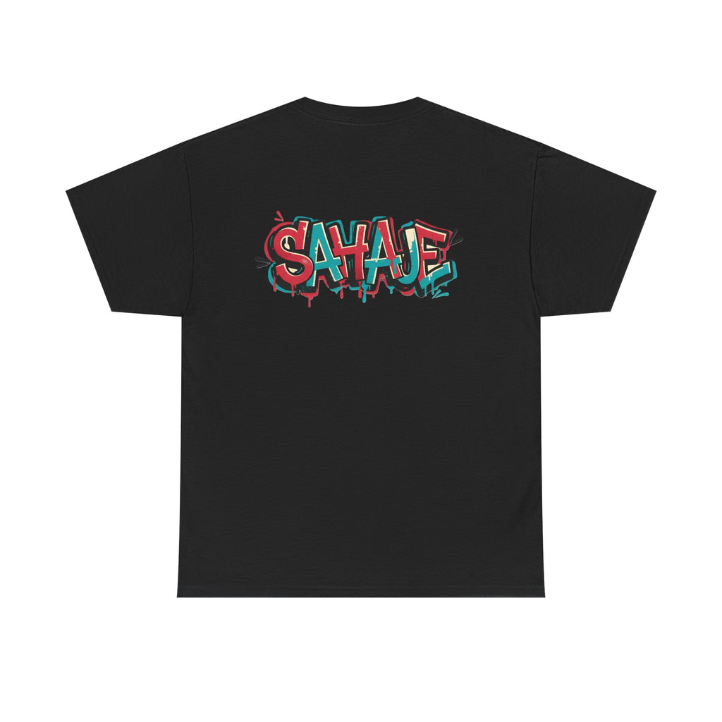 Graffiti "SAVAJE" Tee - Urban Streetwear Graphic T-Shirt