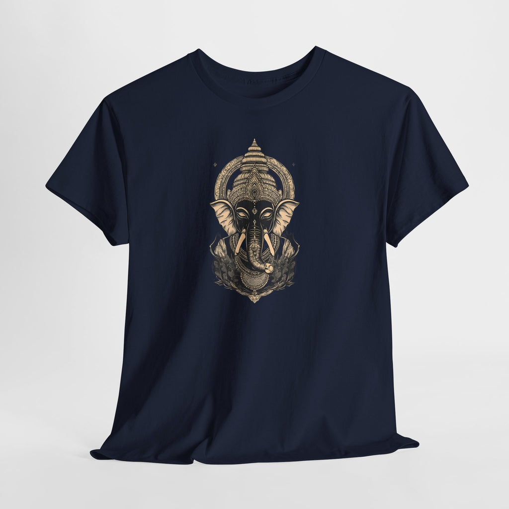 Elephant Mandala T‑Shirt — Spiritual Ganesha-Inspired Graphic Tee