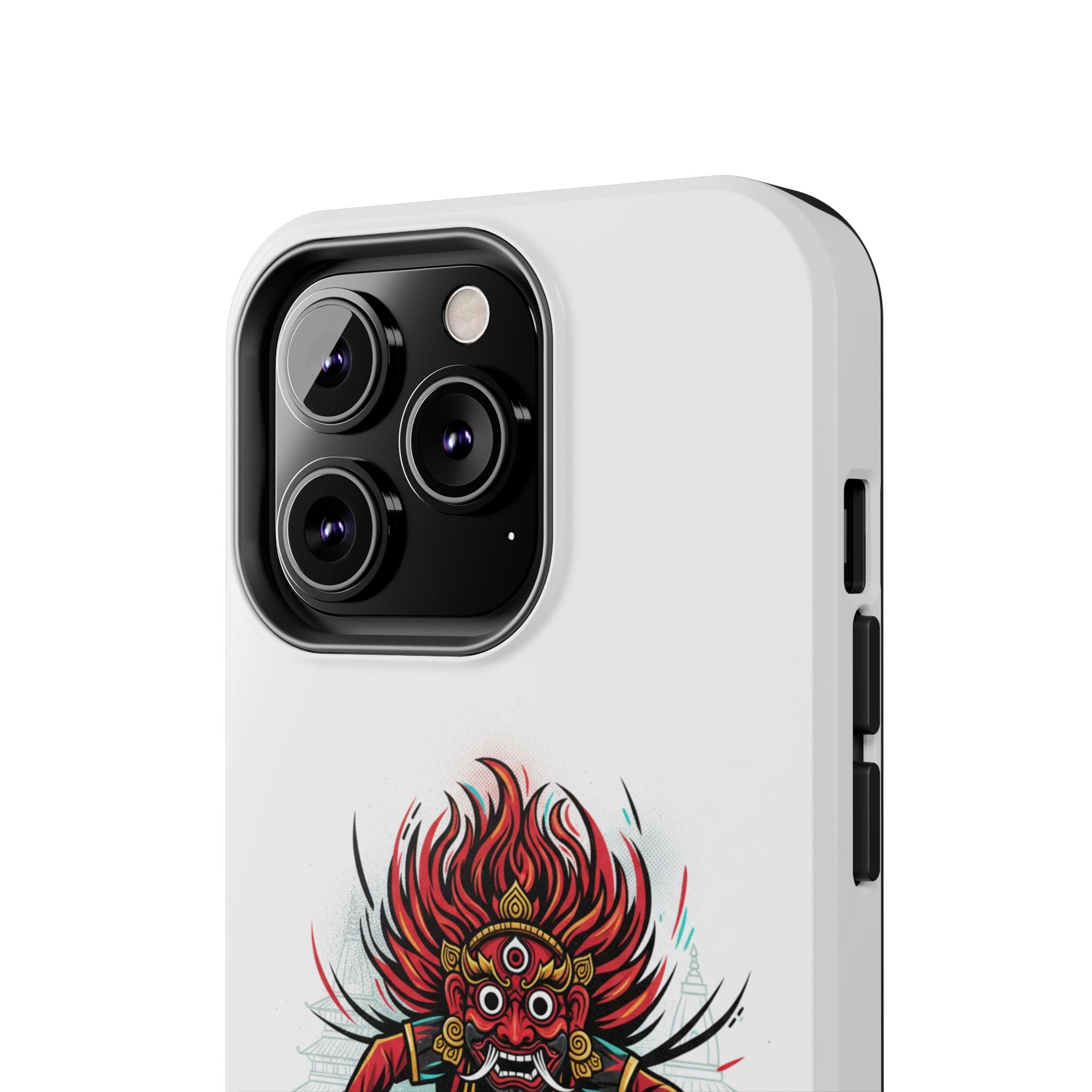 Bhairava Tough Phone Case — Bold Hindu Deity Protective Cover