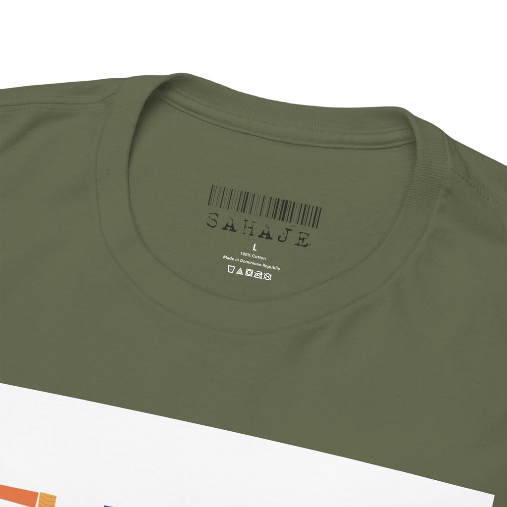 T-Shirt — "Believe in Yourself" Colorful Retro Motivational Tee