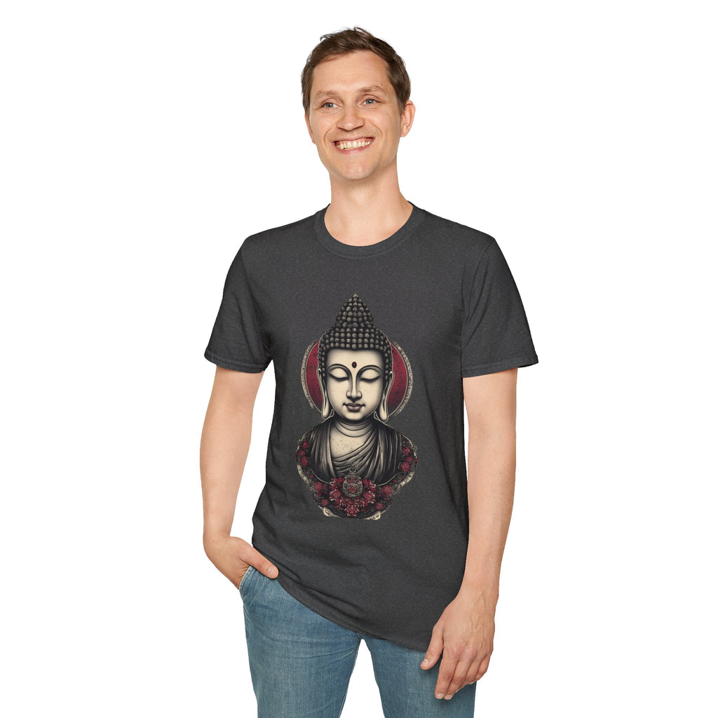 Buddha Portrait T-Shirt — Zen Meditation Graphic Tee