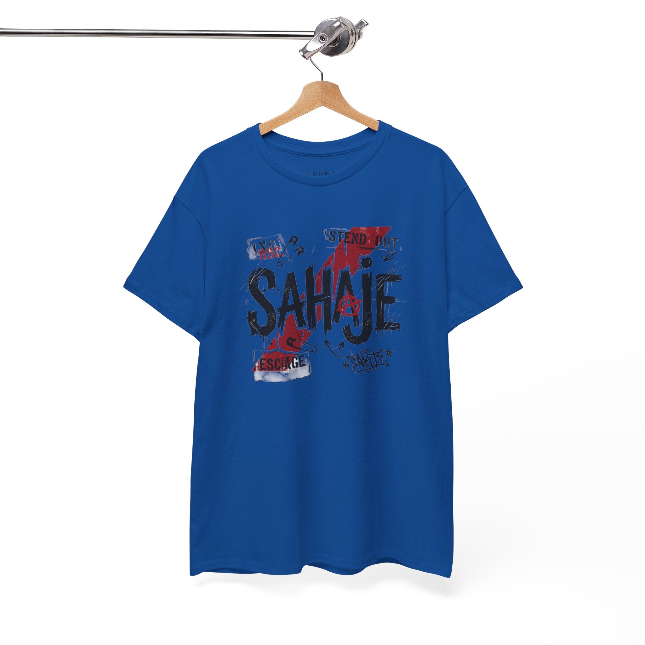 Sahaje Graphic Tee — Street Art Urban Casual T-Shirt