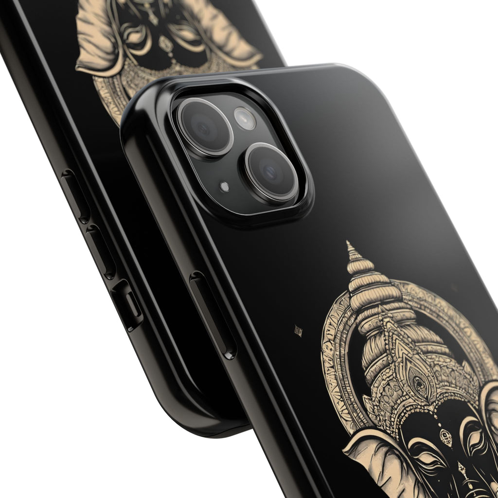 Ganesha Tough Phone Case — Protective Hindu Elephant Design