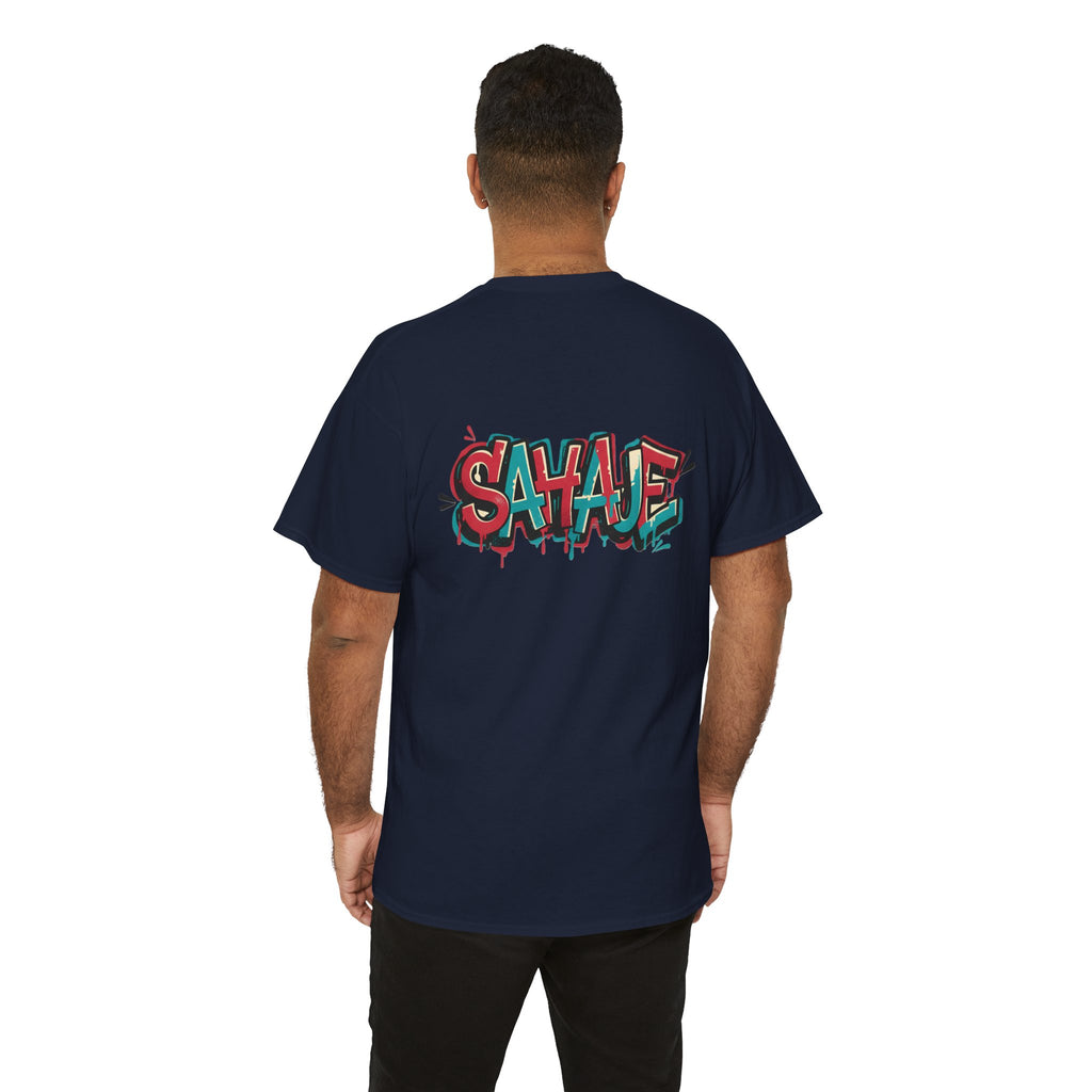 Graffiti "SAVAJE" Tee - Urban Streetwear Graphic T-Shirt