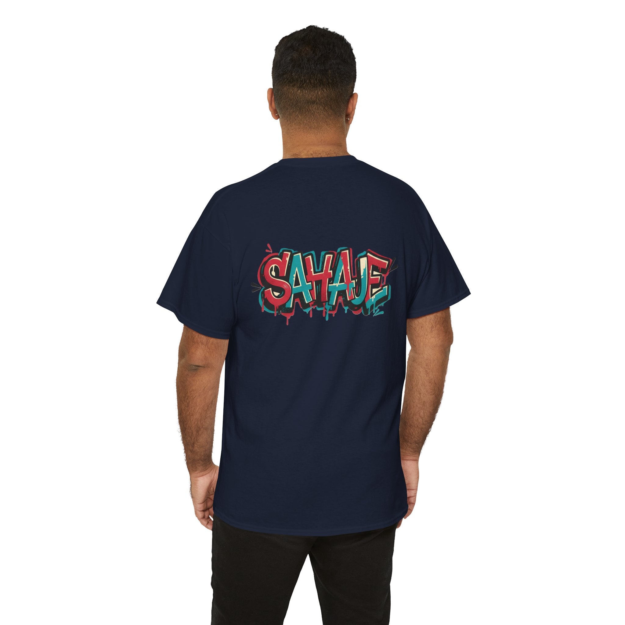 Graffiti "SAVAJE" Tee - Urban Streetwear Graphic T-Shirt