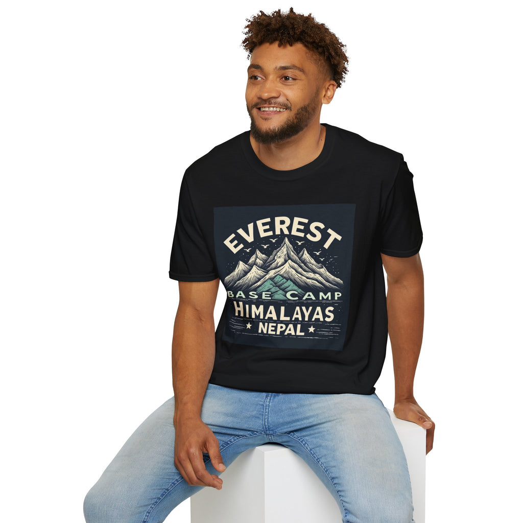 Everest Base Camp T-Shirt – Himalayas Nepal Vintage Mountain Tee
