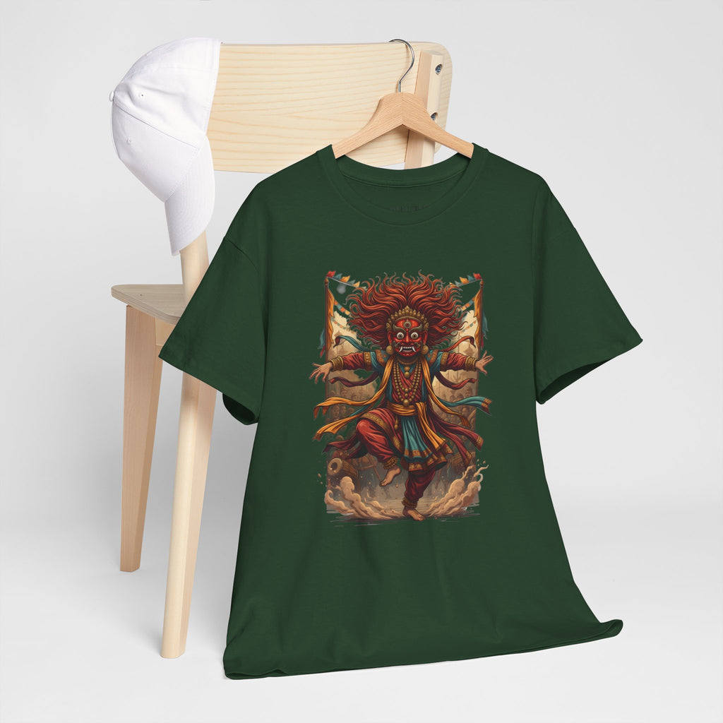 T-Shirt — Tribal Dancer Graphic Tee (Native Spirit Warrior Art)