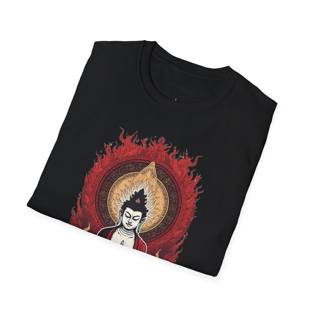 Buddha Lotus Meditation T-Shirt — Zen Buddhist Graphic Tee