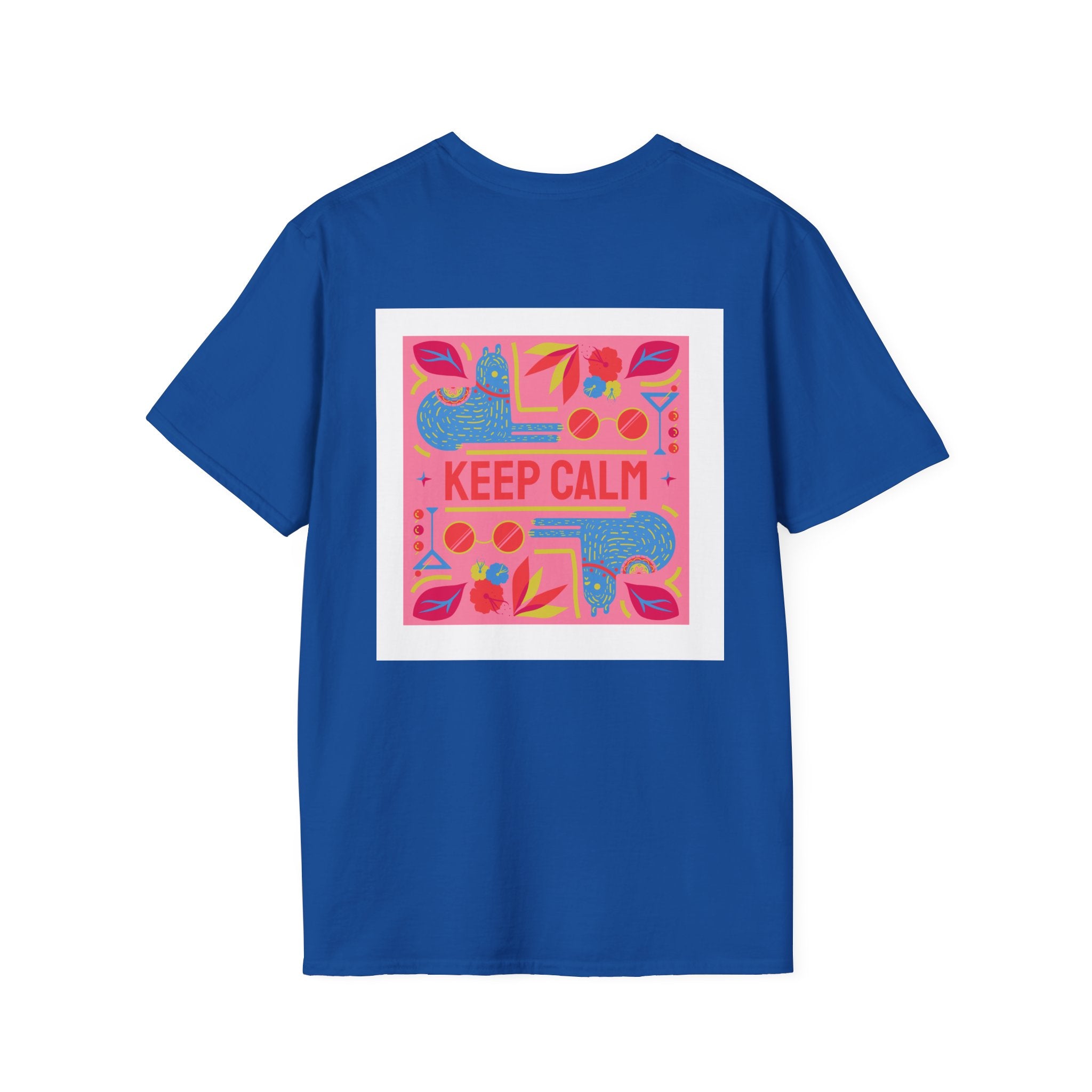 Keep Calm Floral Graphic T-Shirt