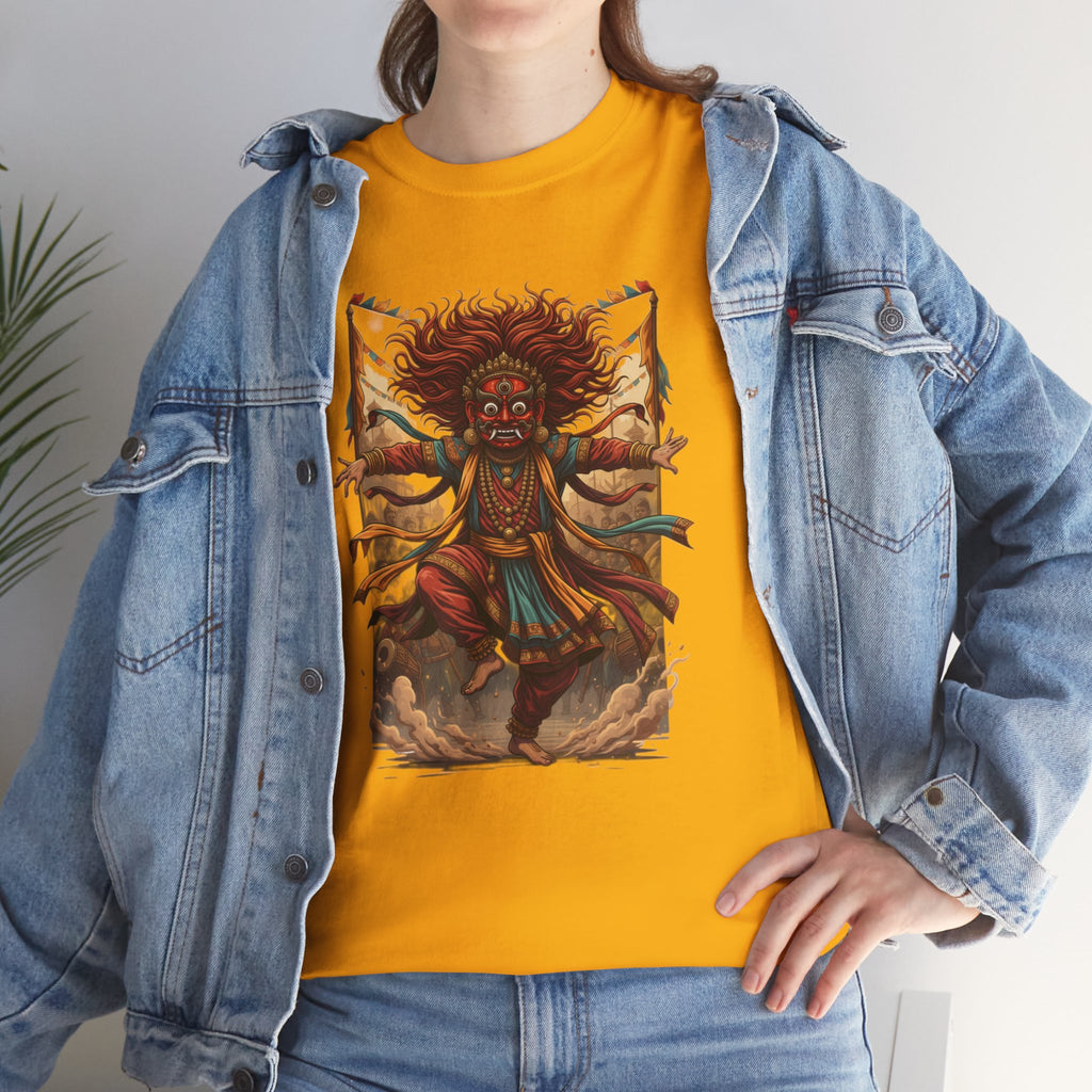 T-Shirt — Tribal Dancer Graphic Tee (Native Spirit Warrior Art)