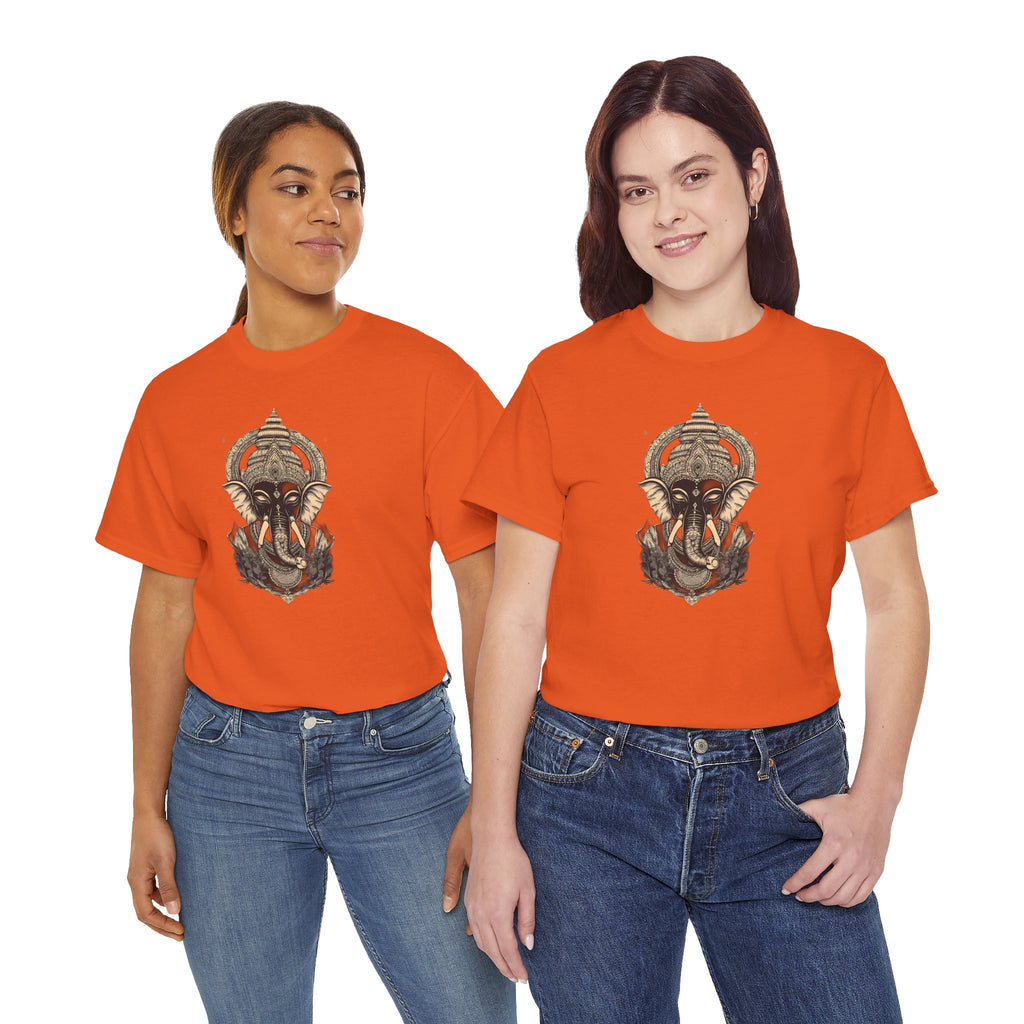 Elephant Mandala T‑Shirt — Spiritual Ganesha-Inspired Graphic Tee