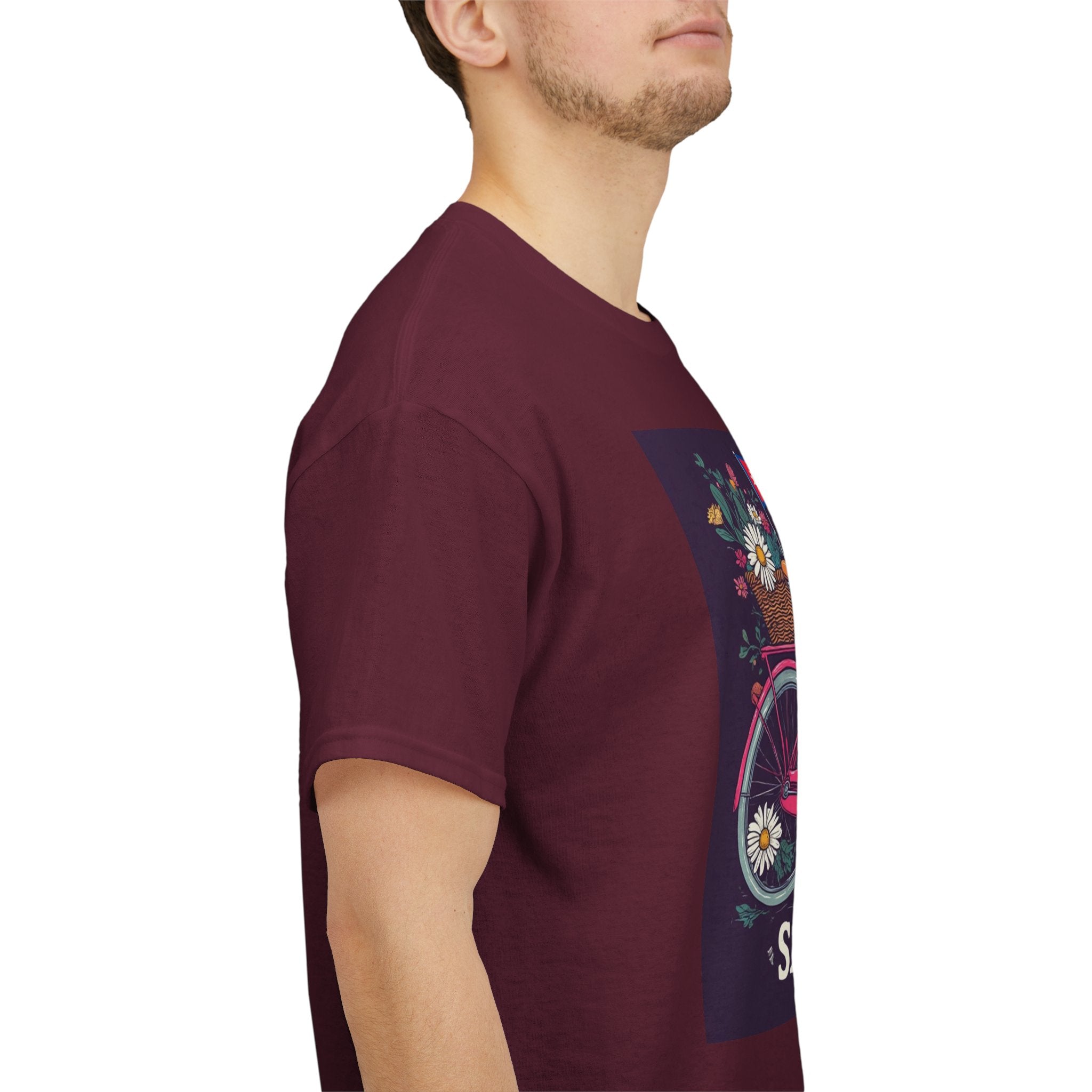 Sahaje Floral Bicycle T‑Shirt