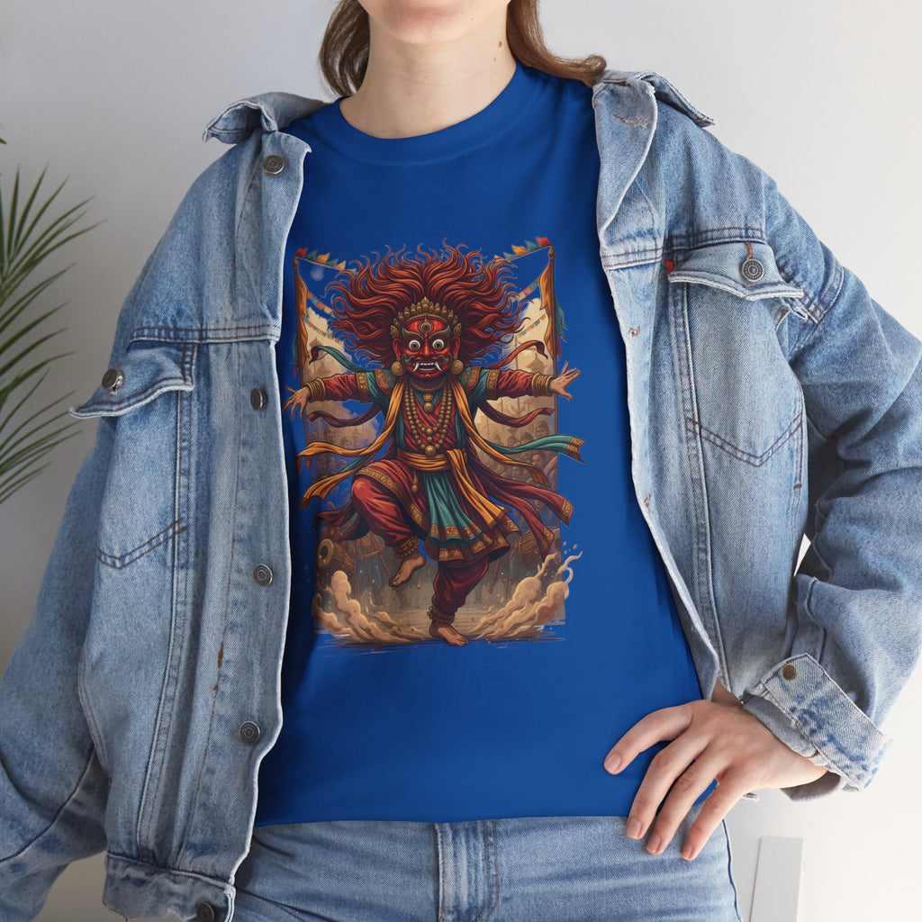 T-Shirt — Tribal Dancer Graphic Tee (Native Spirit Warrior Art)