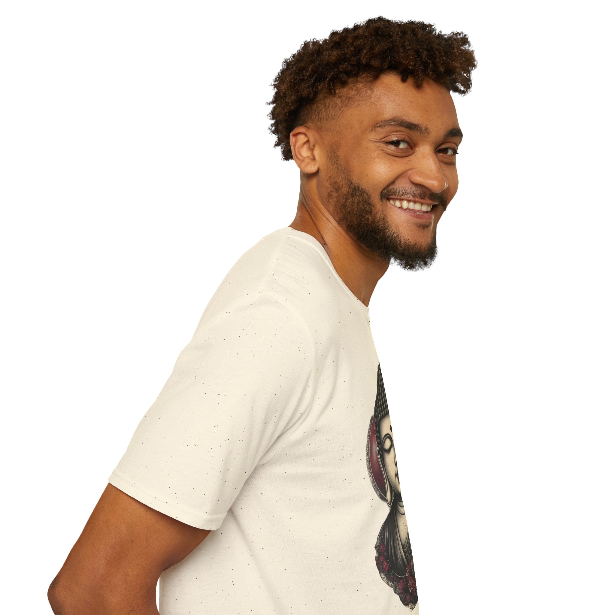 Buddha Portrait T-Shirt — Zen Meditation Graphic Tee