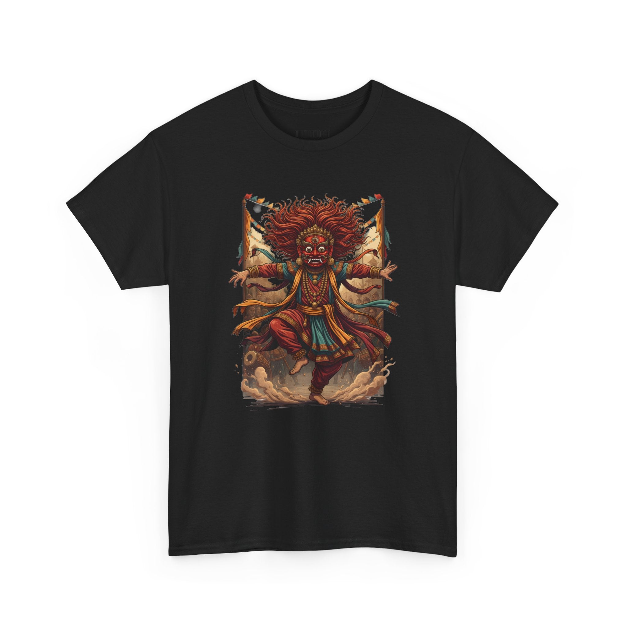 T-Shirt — Tribal Dancer Graphic Tee (Native Spirit Warrior Art)