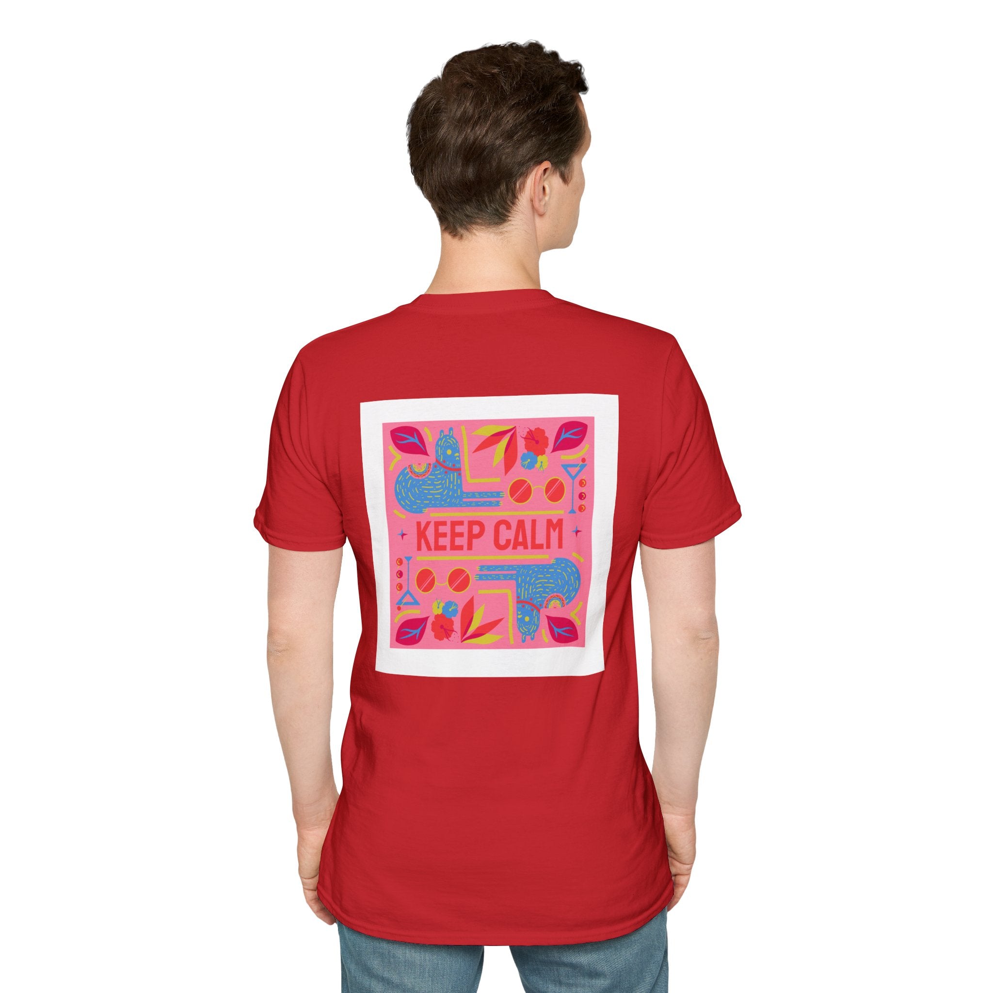 Keep Calm Floral Graphic T-Shirt