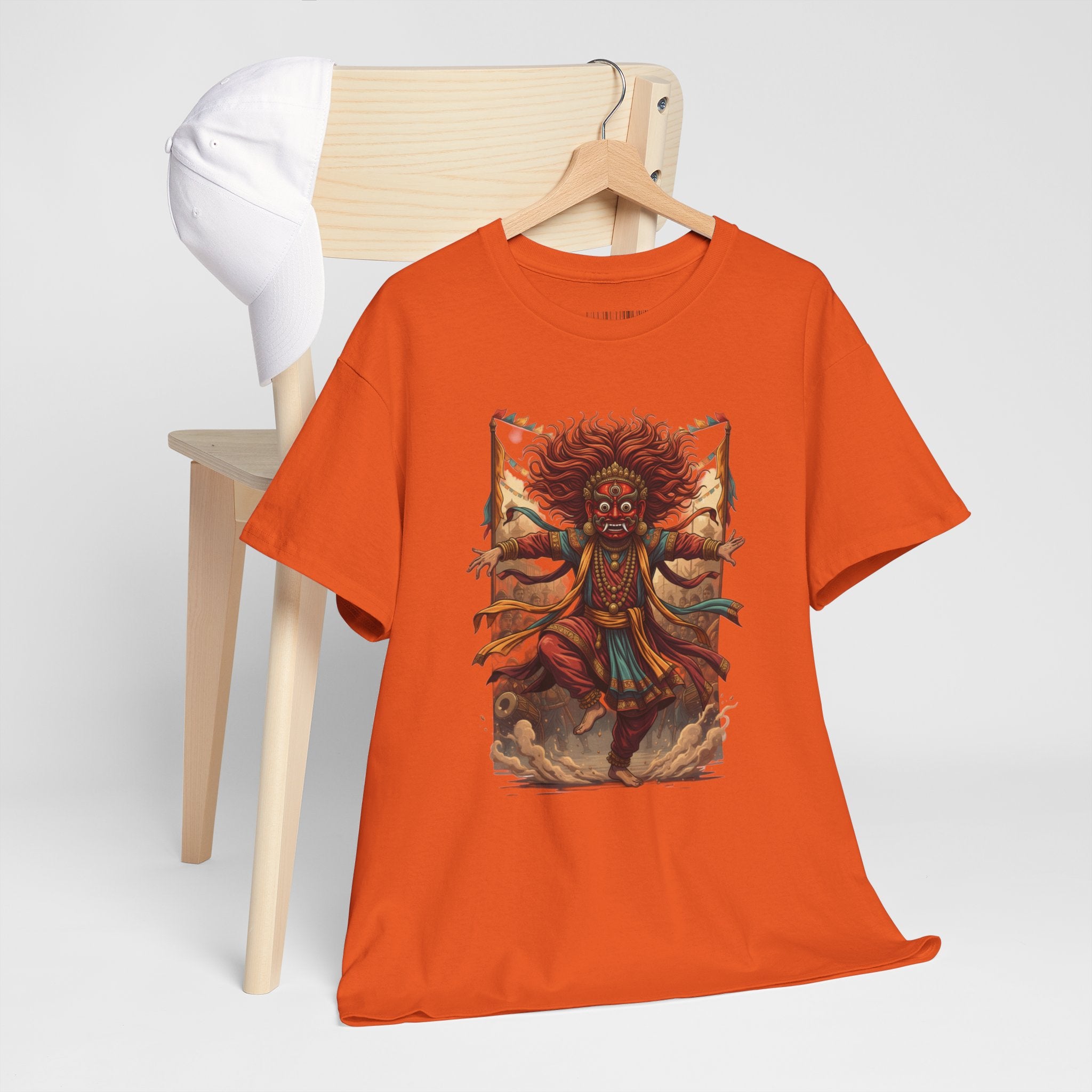 T-Shirt — Tribal Dancer Graphic Tee (Native Spirit Warrior Art)