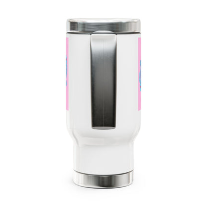 Vibrant Eye Design Stainless Steel Travel Mug, 14oz - Perfect for Coffee Lovers, Gifts for Her, Adventure Mug, Colorful Travel Cup, [...]