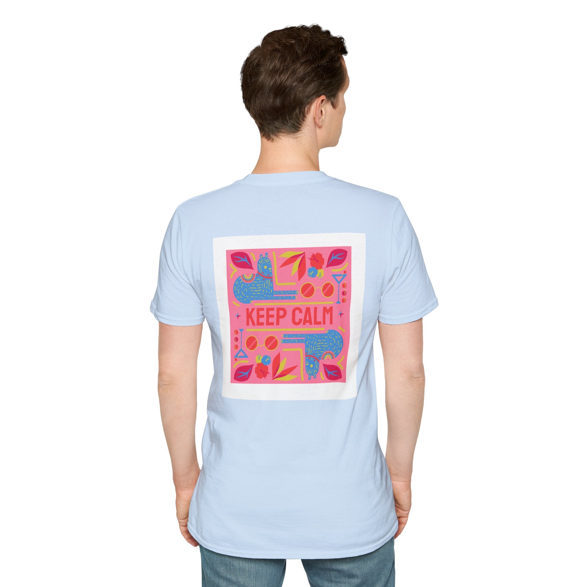 Keep Calm Floral Graphic T-Shirt