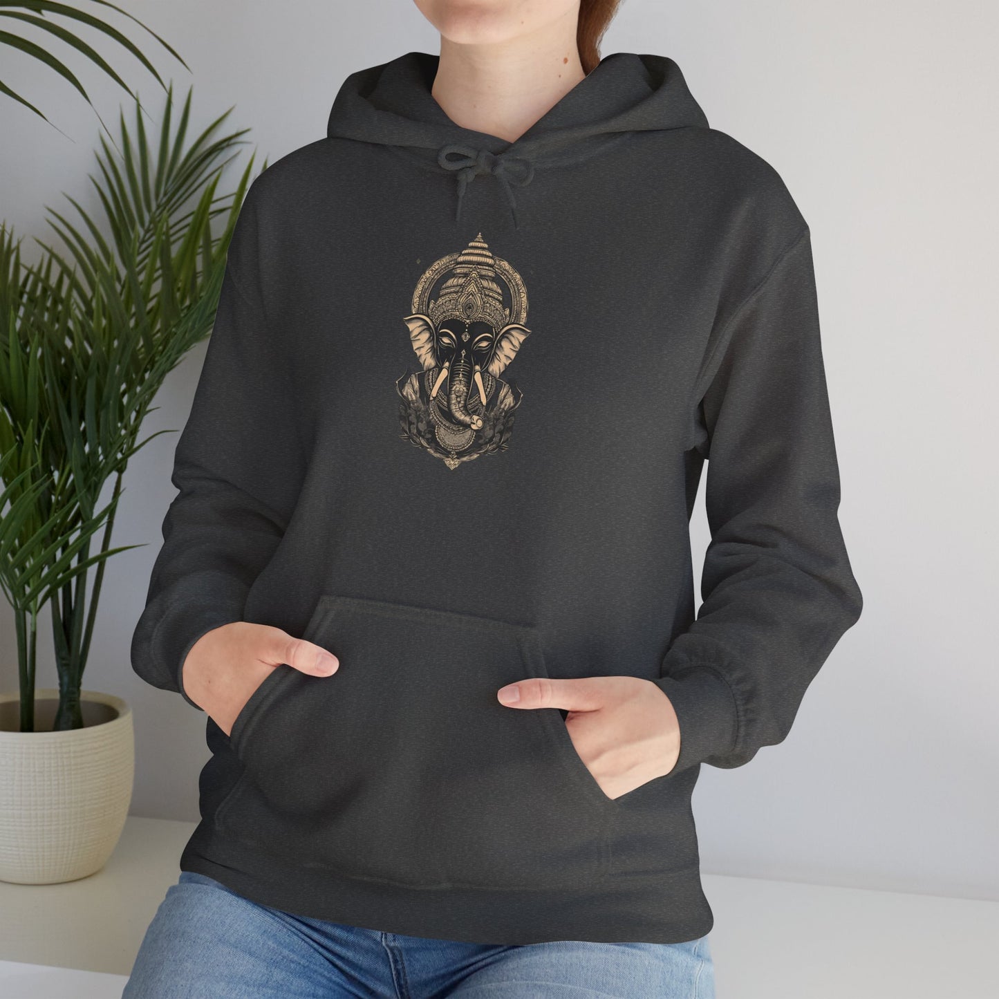 Egyptian Pharaoh Helmet Hoodie — Ancient Warrior Graphic Sweatshirt