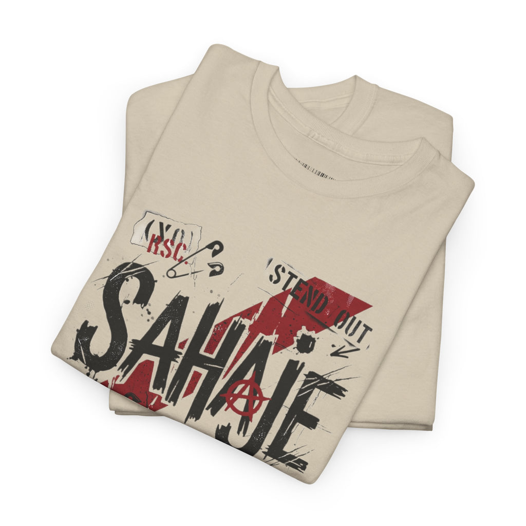 Sahaje Graphic Tee — Street Art Urban Casual T-Shirt