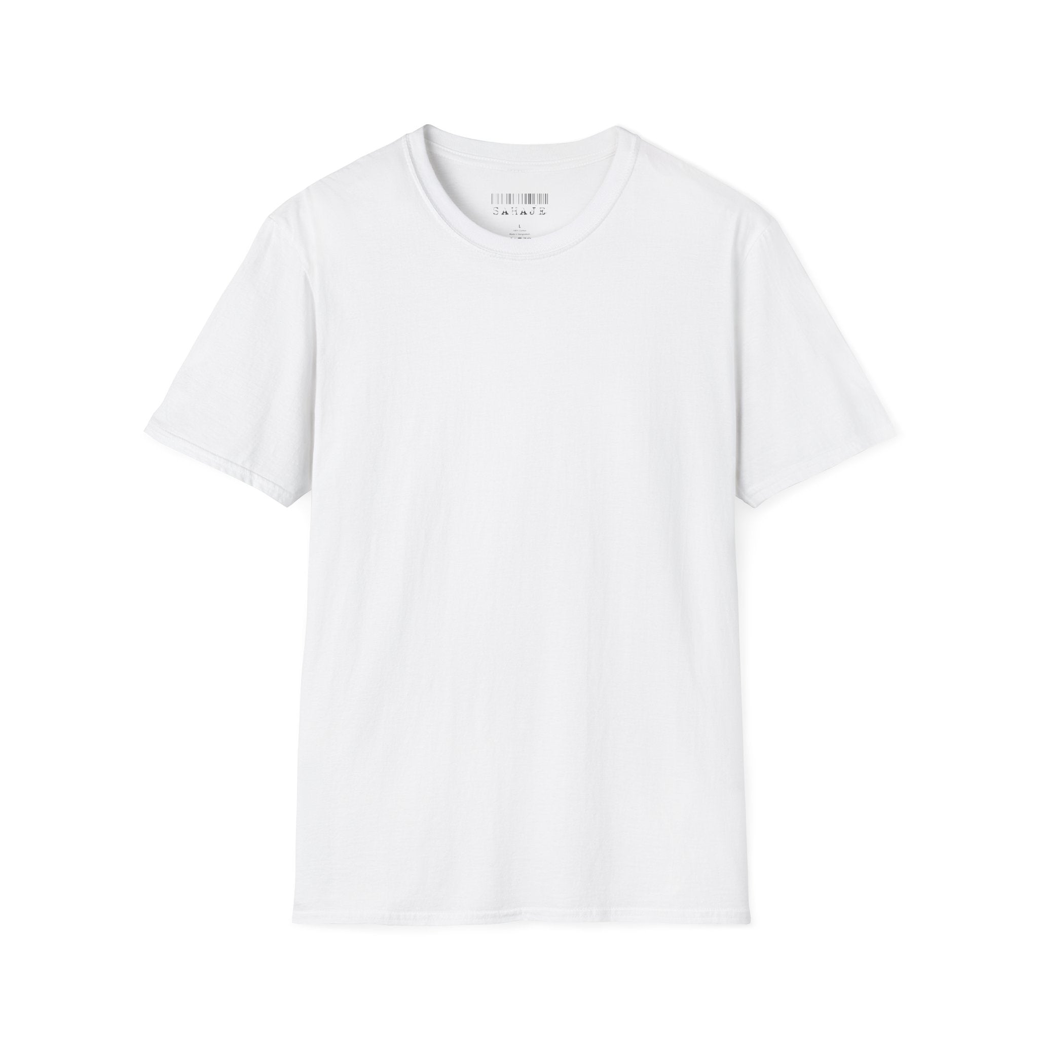 T-Shirt — Colorful Sahaje Skull Back Print
