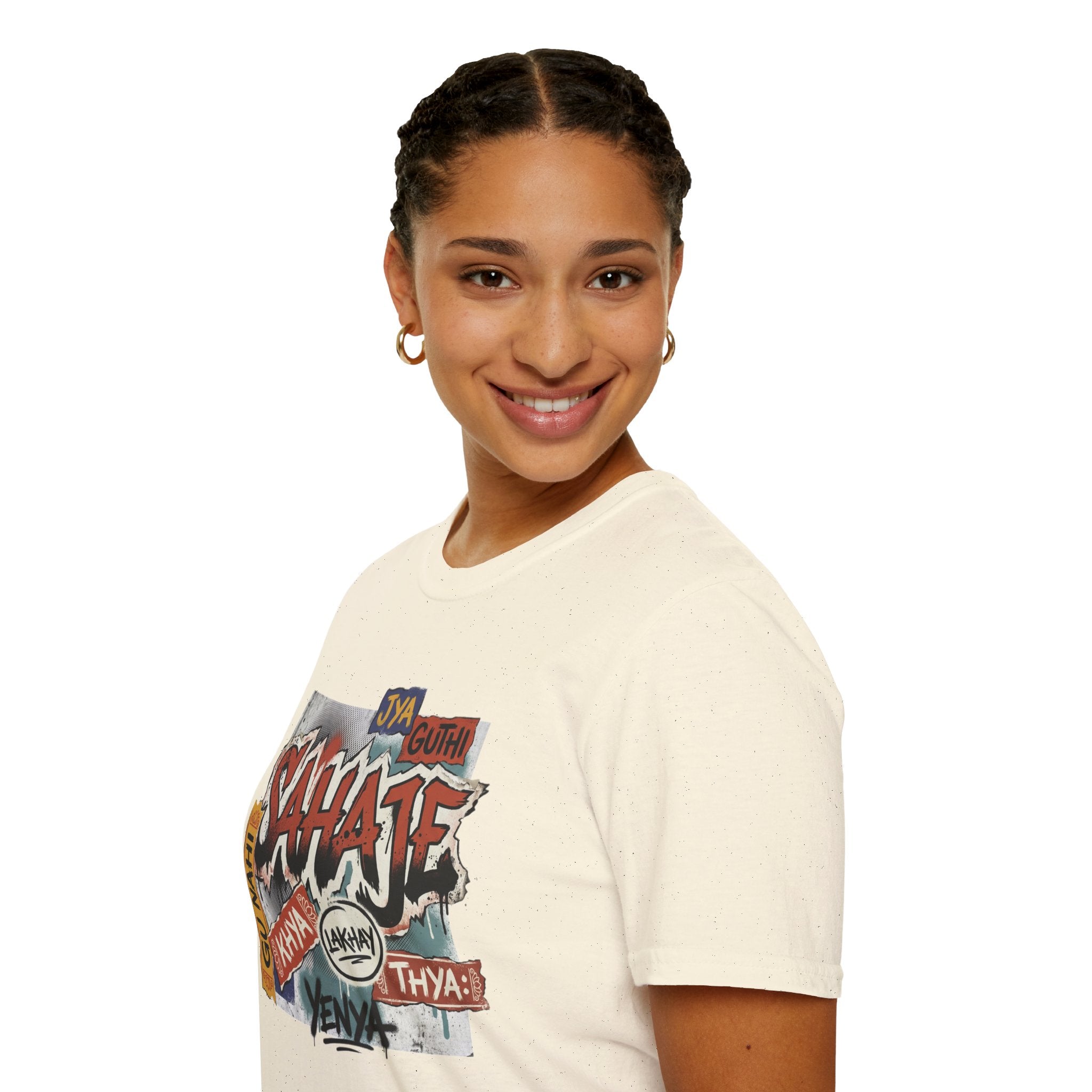 T-Shirt , Sahaje brand's Streetwear , local craftmanship - Perfect gift for Men and Women