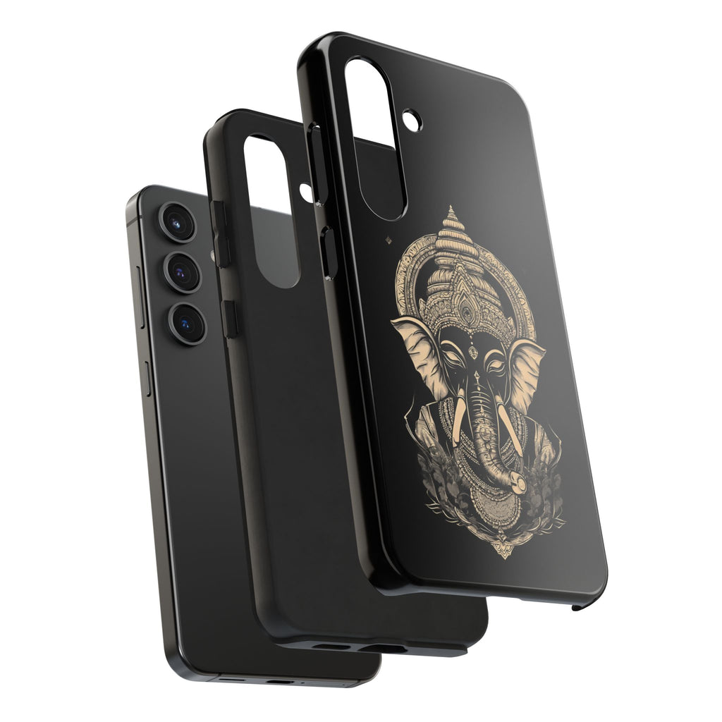 Ganesha Tough Phone Case — Protective Hindu Elephant Design