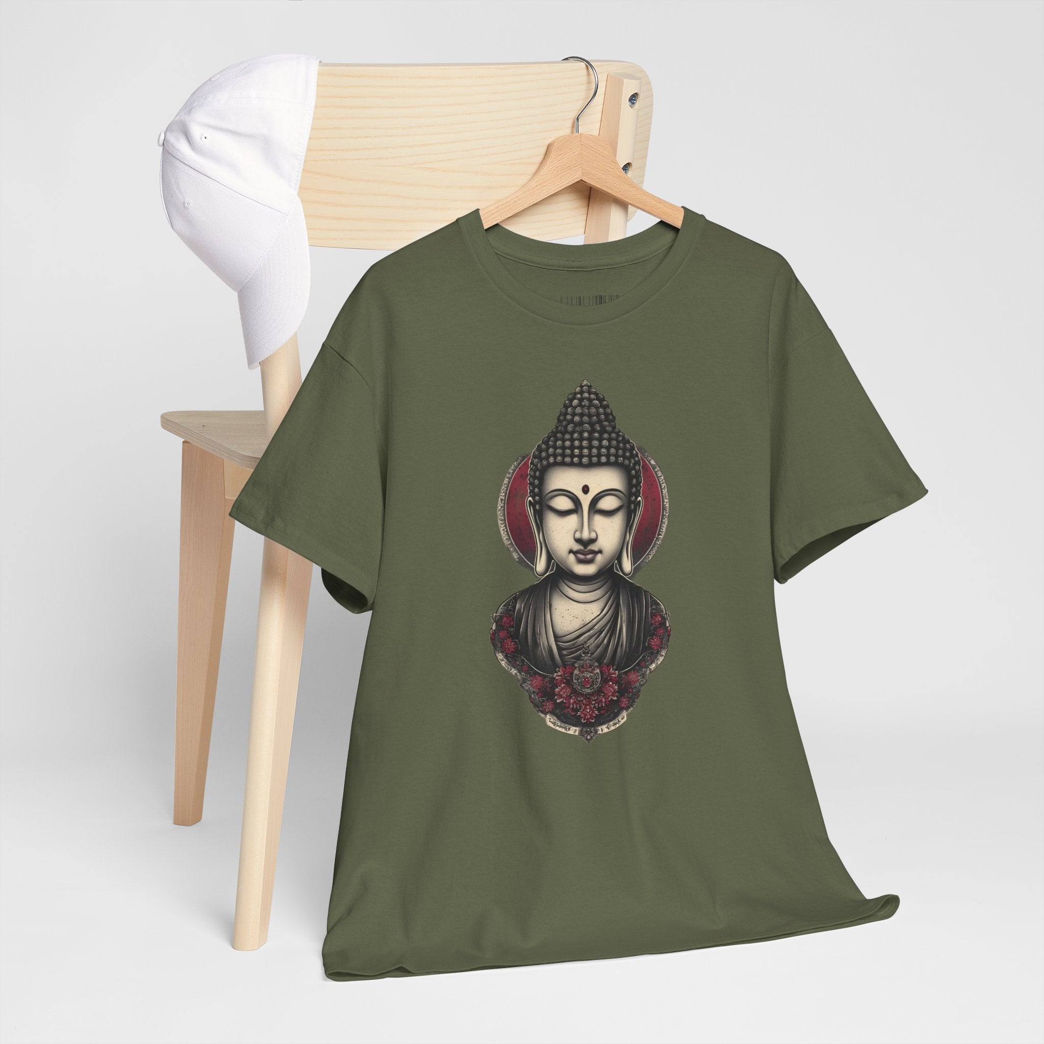 Buddha Lotus T-Shirt — Peaceful Zen Graphic Tee