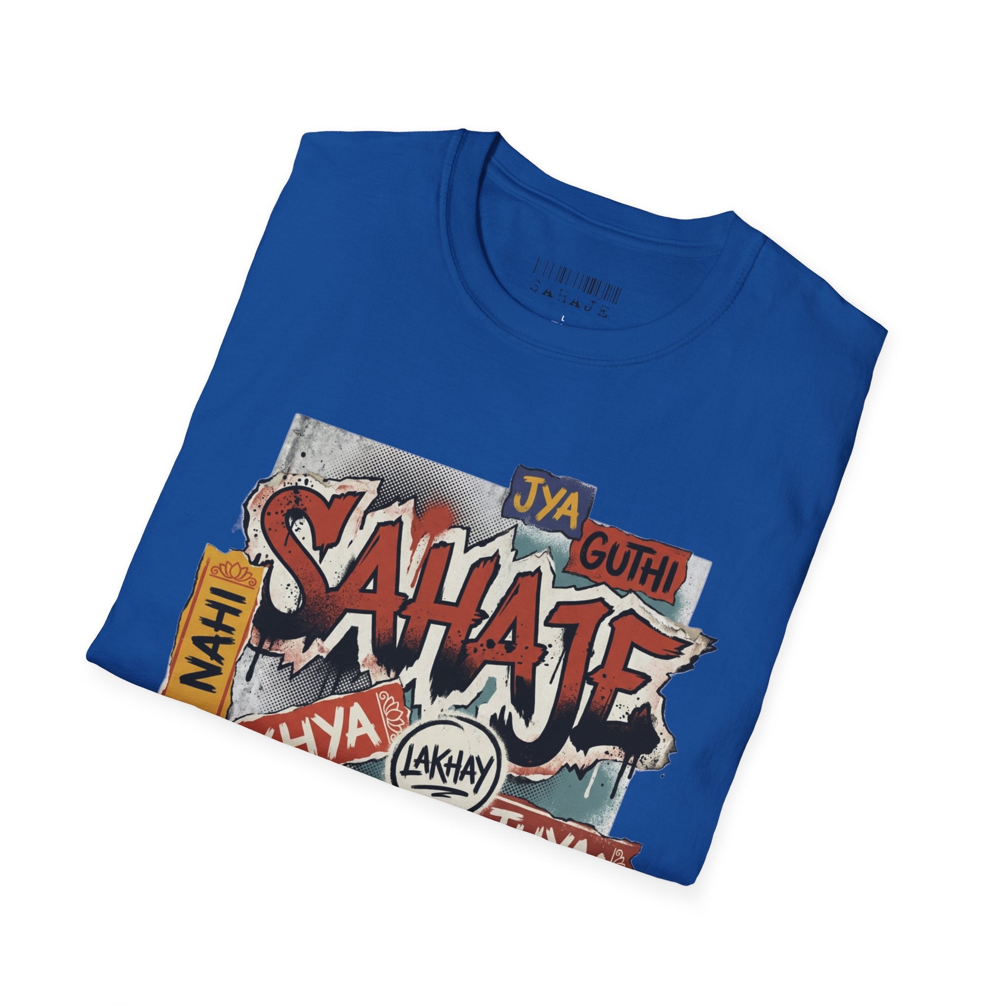 T-Shirt , Sahaje brand's Streetwear , local craftmanship - Perfect gift for Men and Women