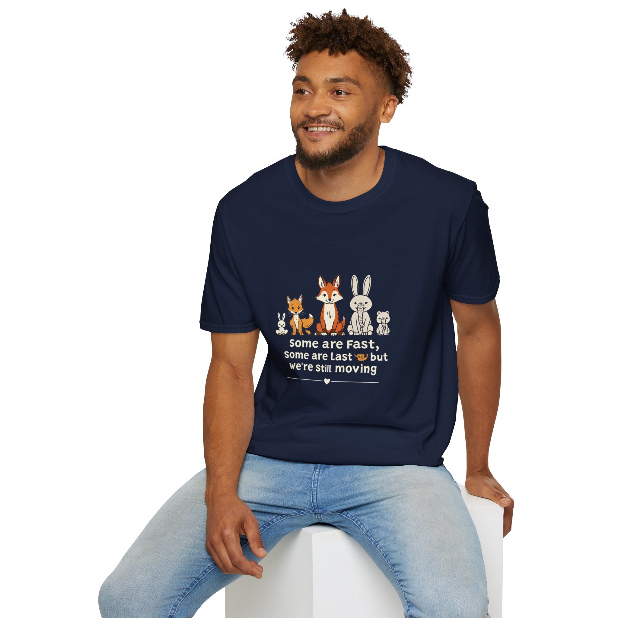 Woodland Friends T-Shirt — Cute Fox, Bunny & Squirrel Graphic
