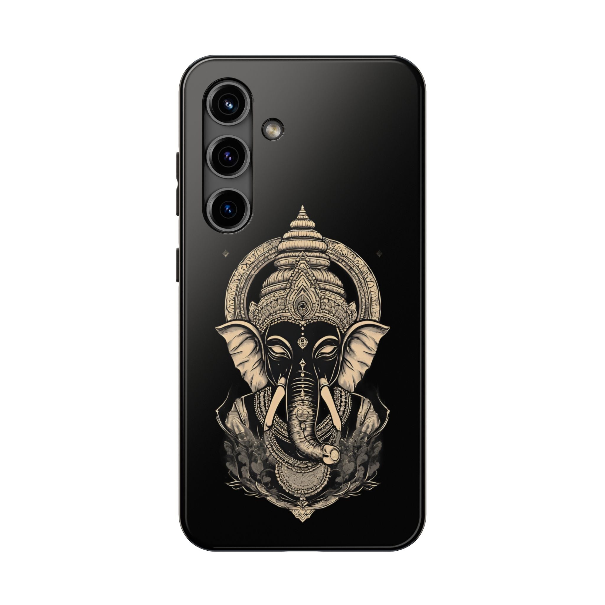 Ganesha Tough Phone Case — Protective Hindu Elephant Design