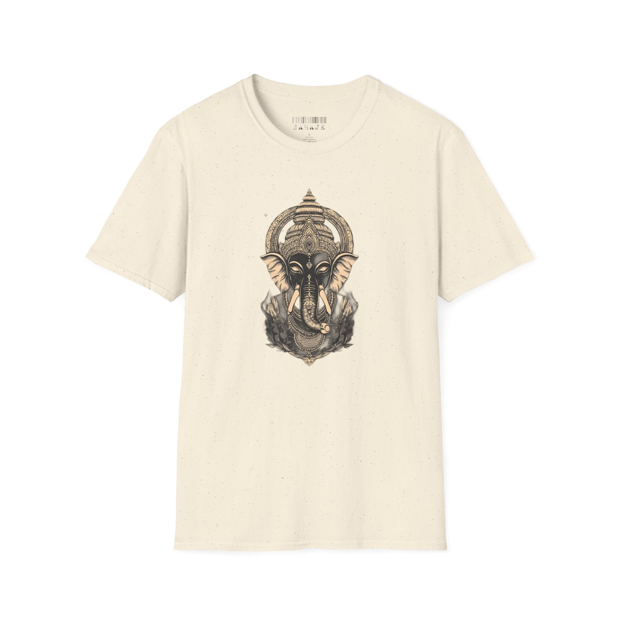 Elephant Mandala T-Shirt — Spiritual Ganesha Graphic Tee