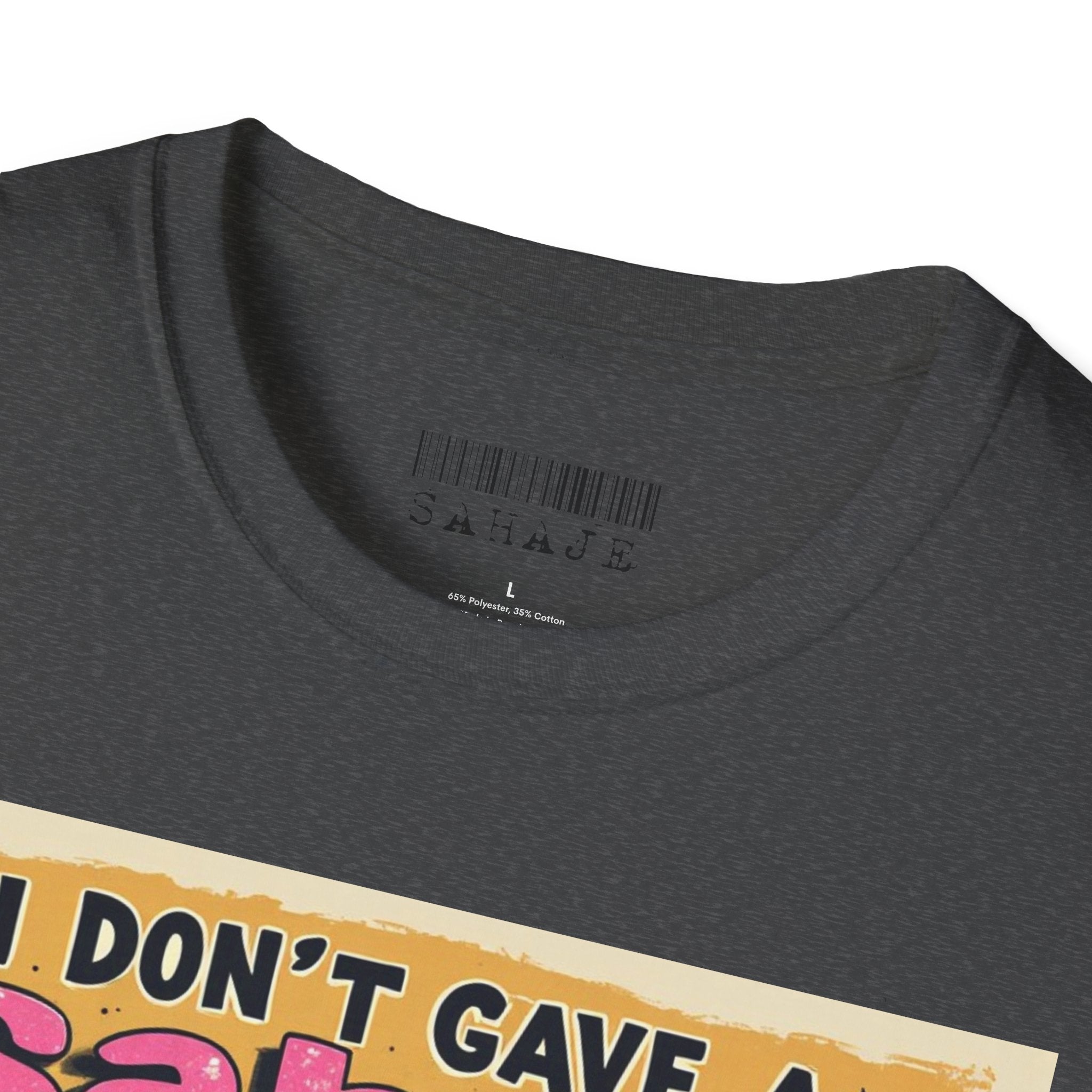 Don’t Give a Satrage T-Shirt — Funny Mouse & Donkey Cartoon Tee