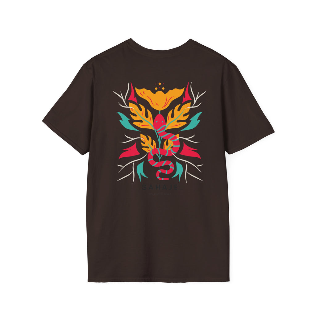 Sahaje Floral Serpent T-Shirt