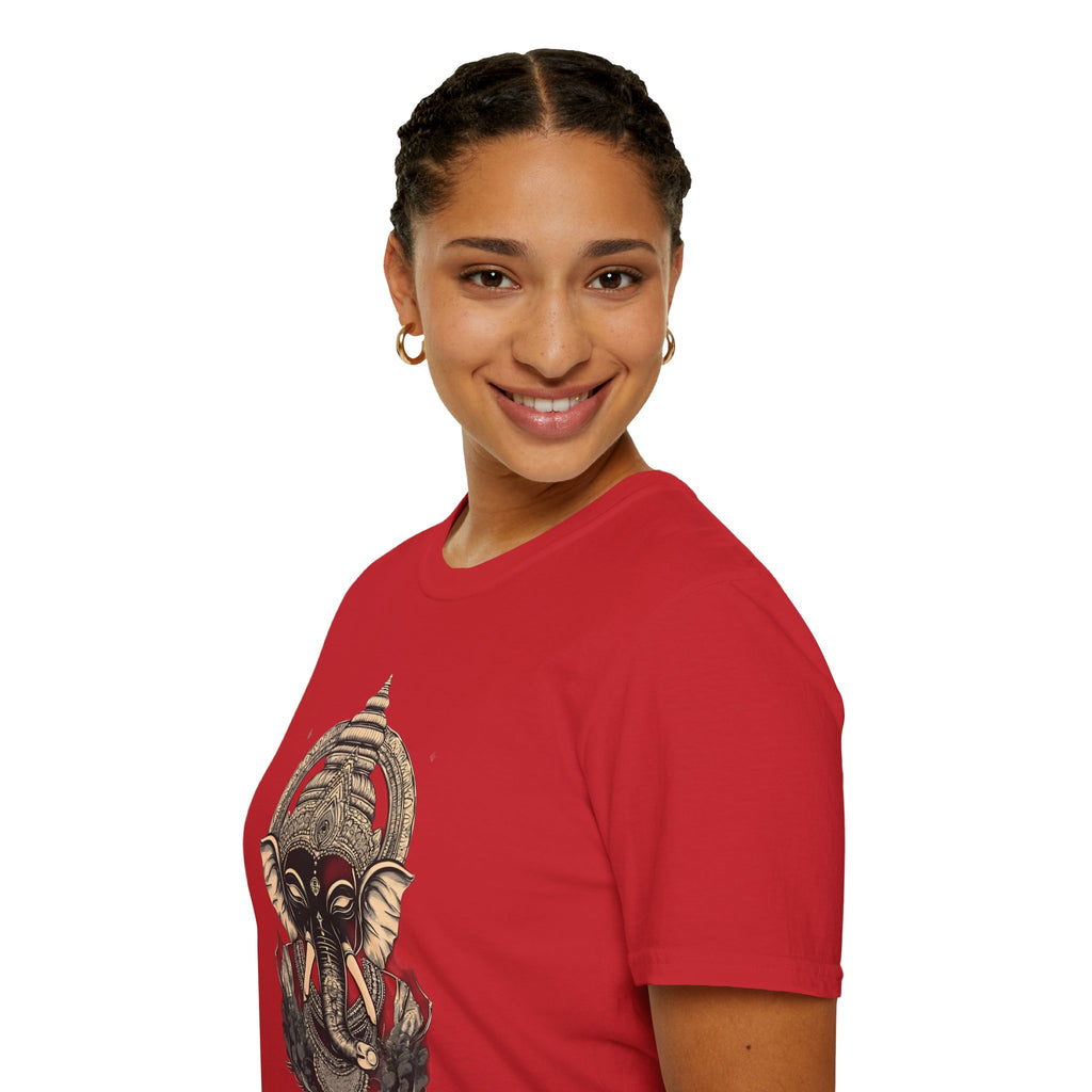 Ganesha Elephant Graphic T-Shirt