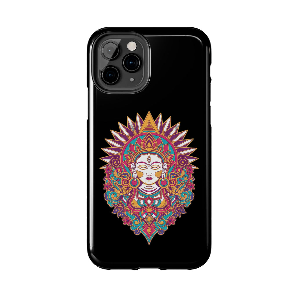 Buddha Mandala Tough Phone Case — Protective Spiritual iPhone Cover