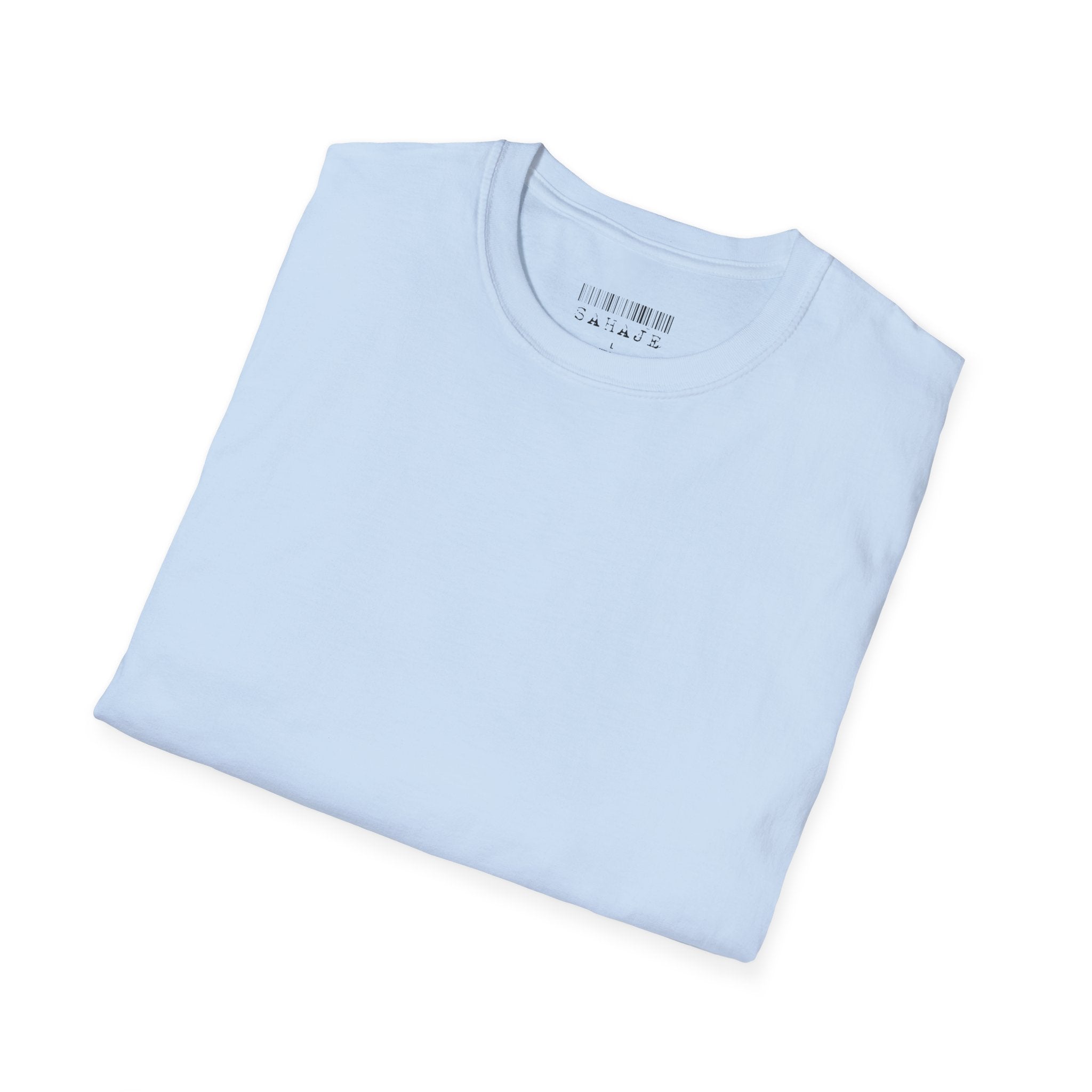 Butterfly Silhouette T-Shirt — Colorful Woman Profile Graphic Tee