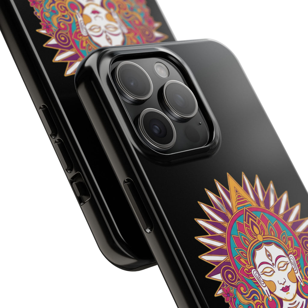 Buddha Mandala Tough Phone Case — Protective Spiritual iPhone Cover