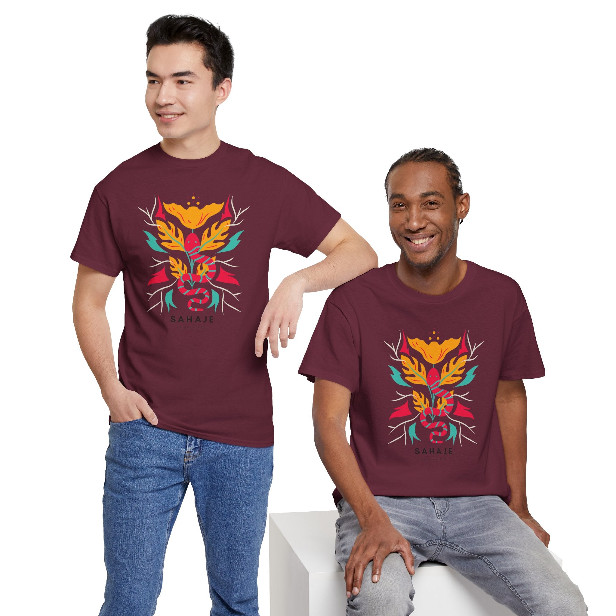 Sahaje Phoenix Floral Tee
