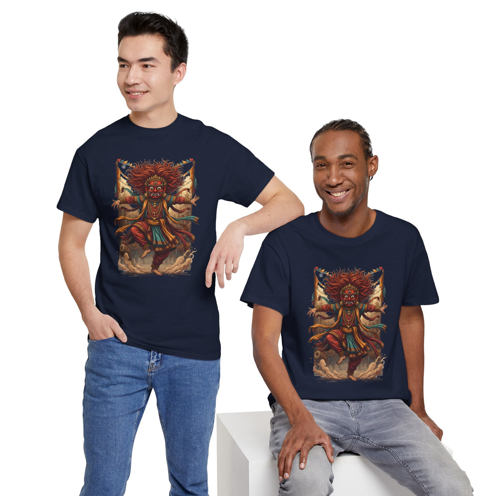 T-Shirt — Tribal Dancer Graphic Tee (Native Spirit Warrior Art)