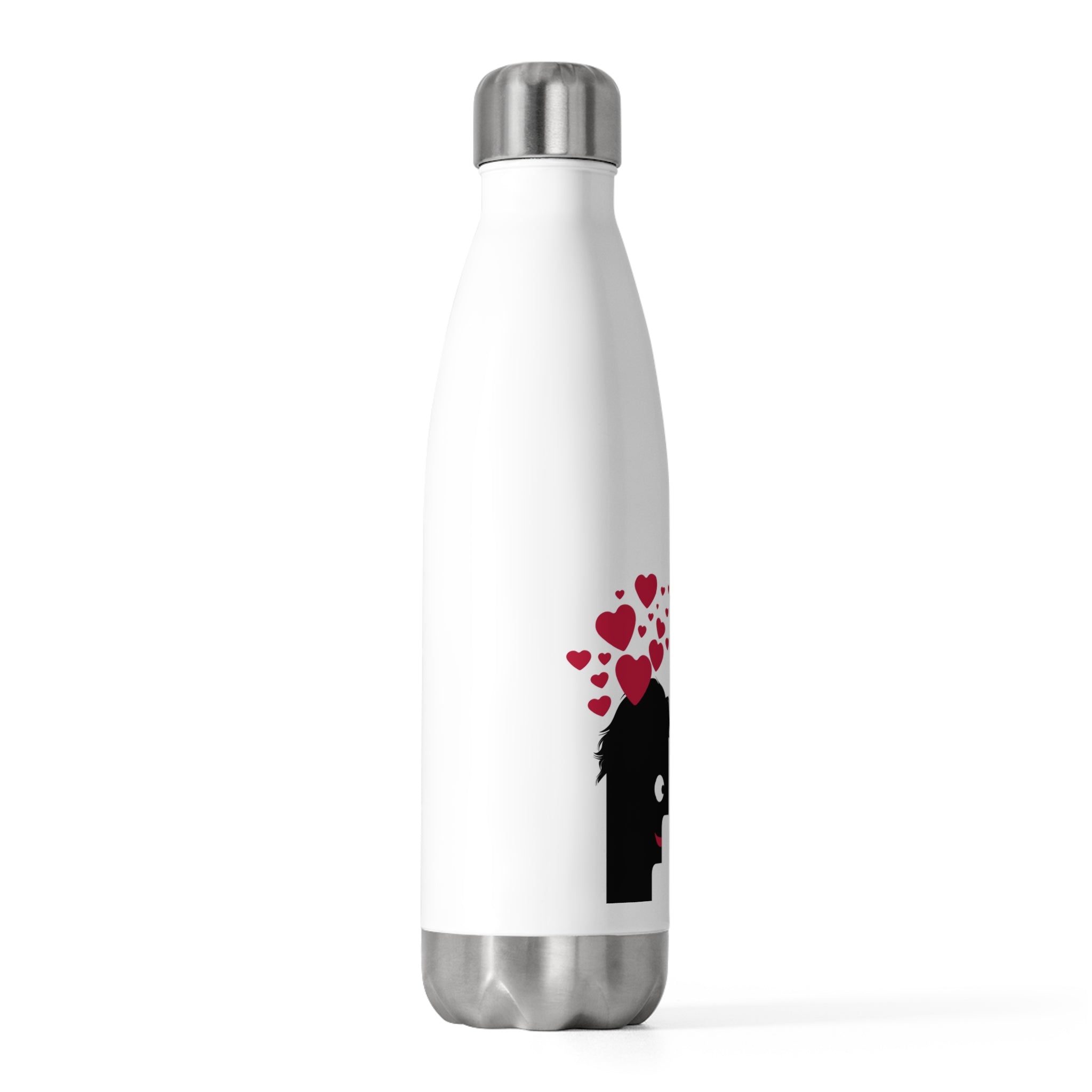 Romantic Couples Insulated Water Bottle - Heart Design, Perfect for Weddings, Anniversaries, Valentine's Day, Gifts for Him or Her, [...]