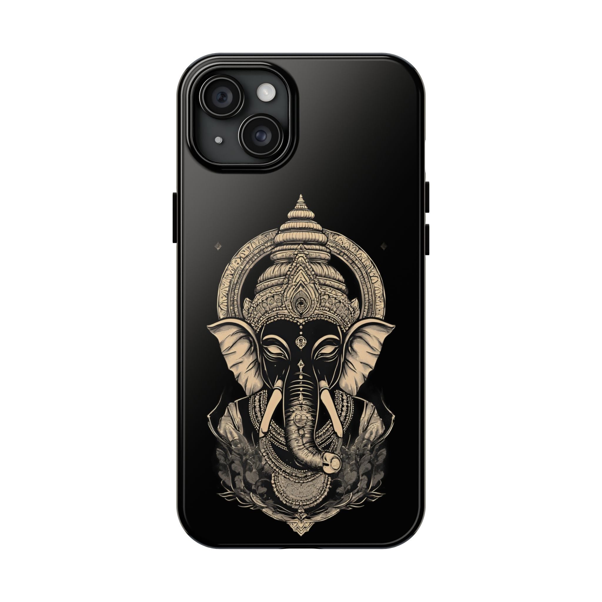Ganesha Tough Phone Case — Protective Hindu Elephant Design