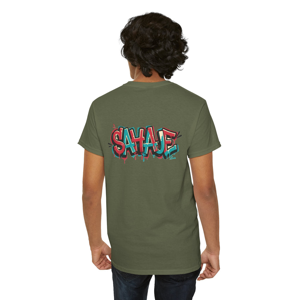 Graffiti "SAVAJE" Tee - Urban Streetwear Graphic T-Shirt