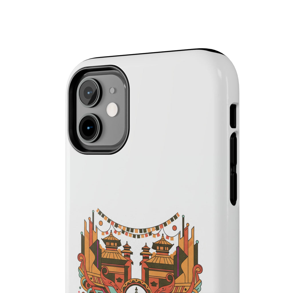 Tough Phone Case — Vintage Temple Mandala Design