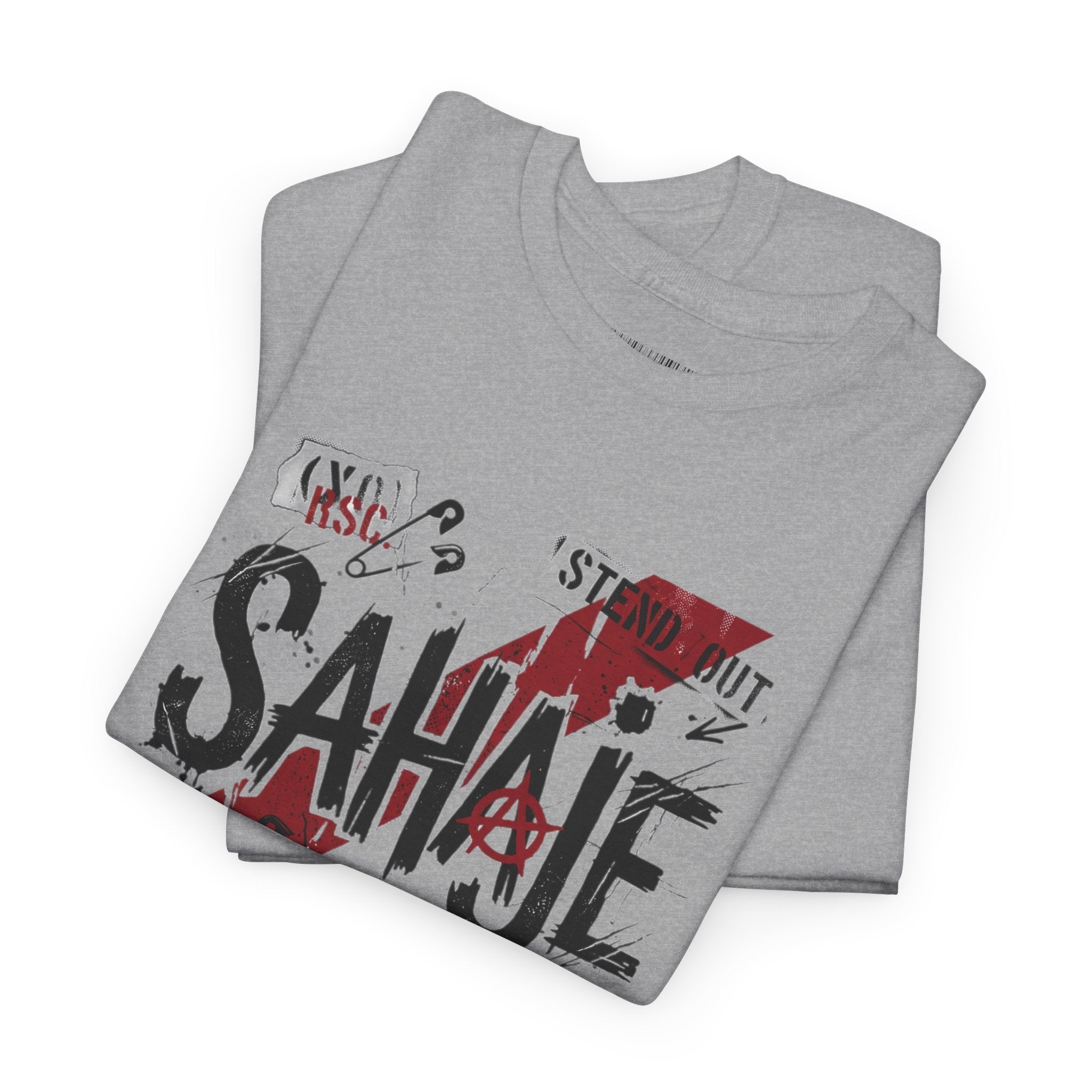Sahaje Graphic Tee — Street Art Urban Casual T-Shirt