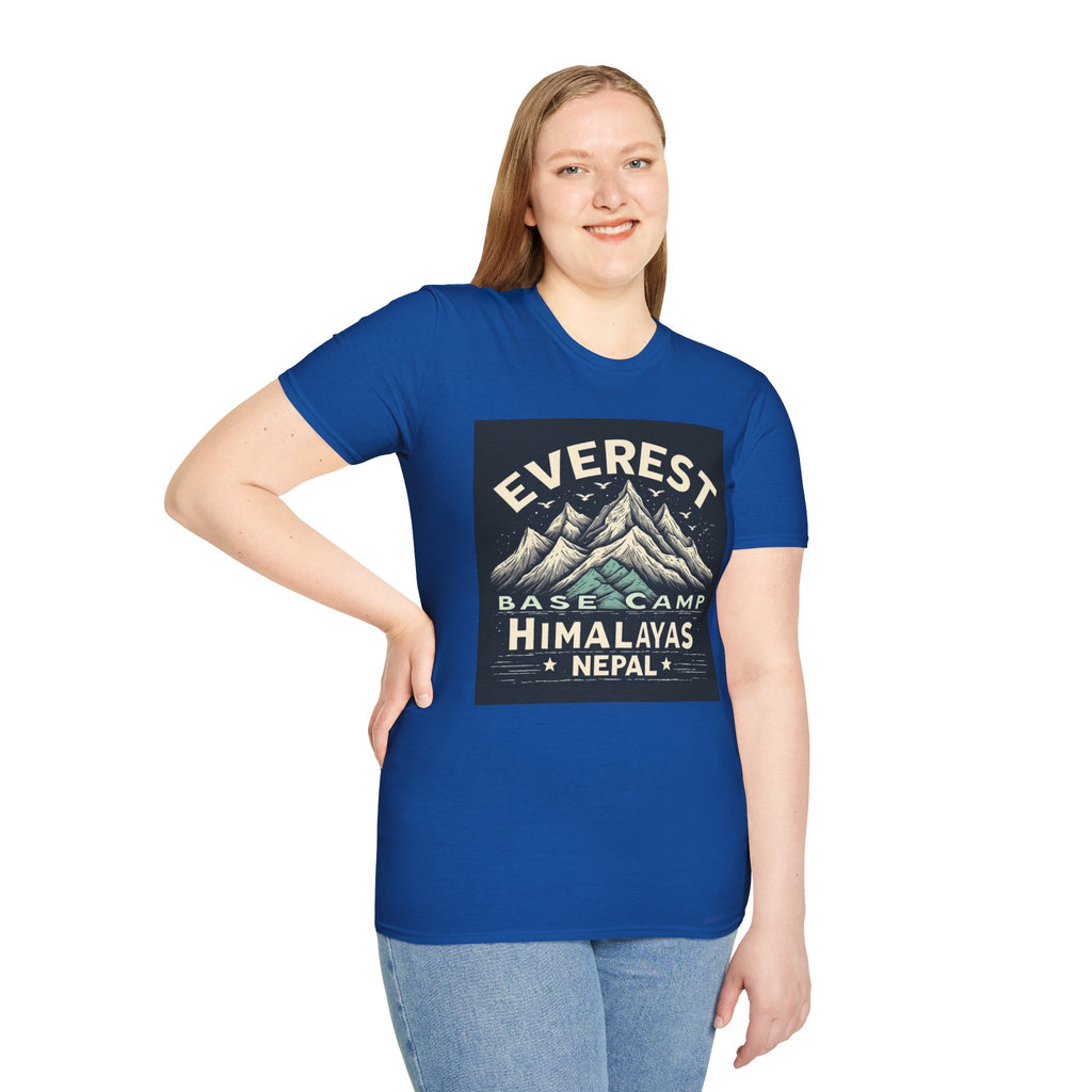 Everest Base Camp T-Shirt – Himalayas Nepal Vintage Mountain Tee