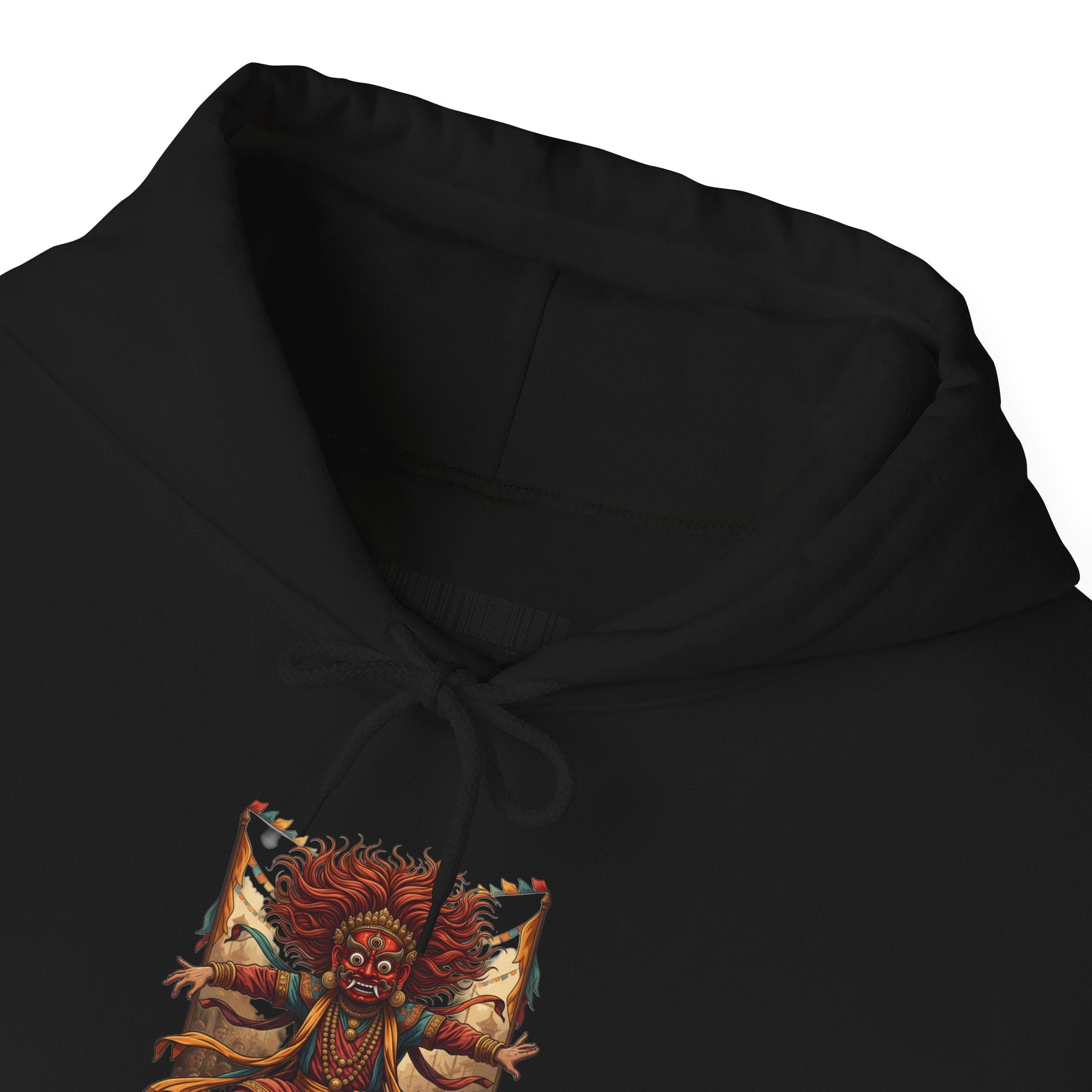 Mystic Sunflower Spirit Hoodie — Boho Meditation Floral Graphic Sweatshirt