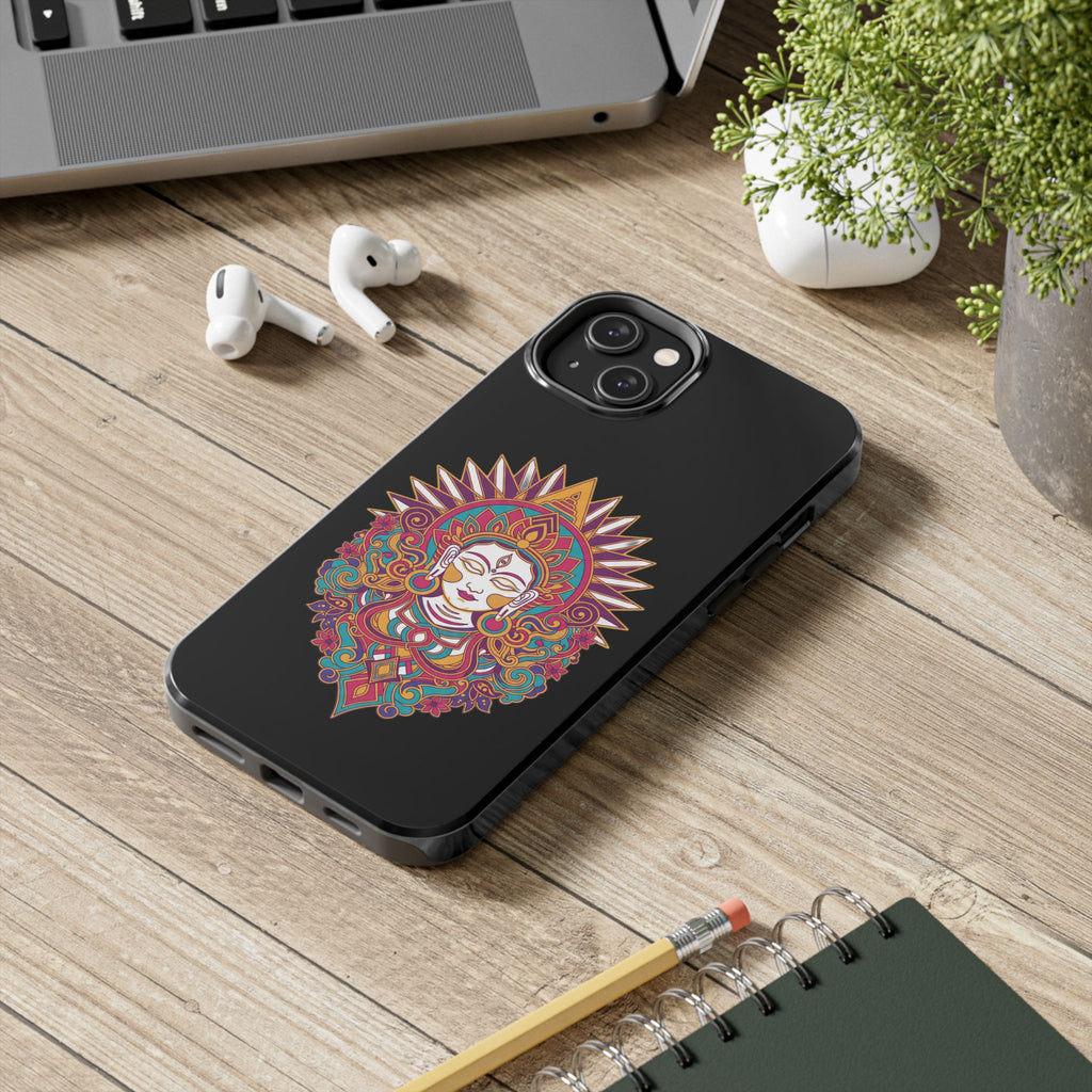 Buddha Mandala Tough Phone Case — Protective Spiritual iPhone Cover