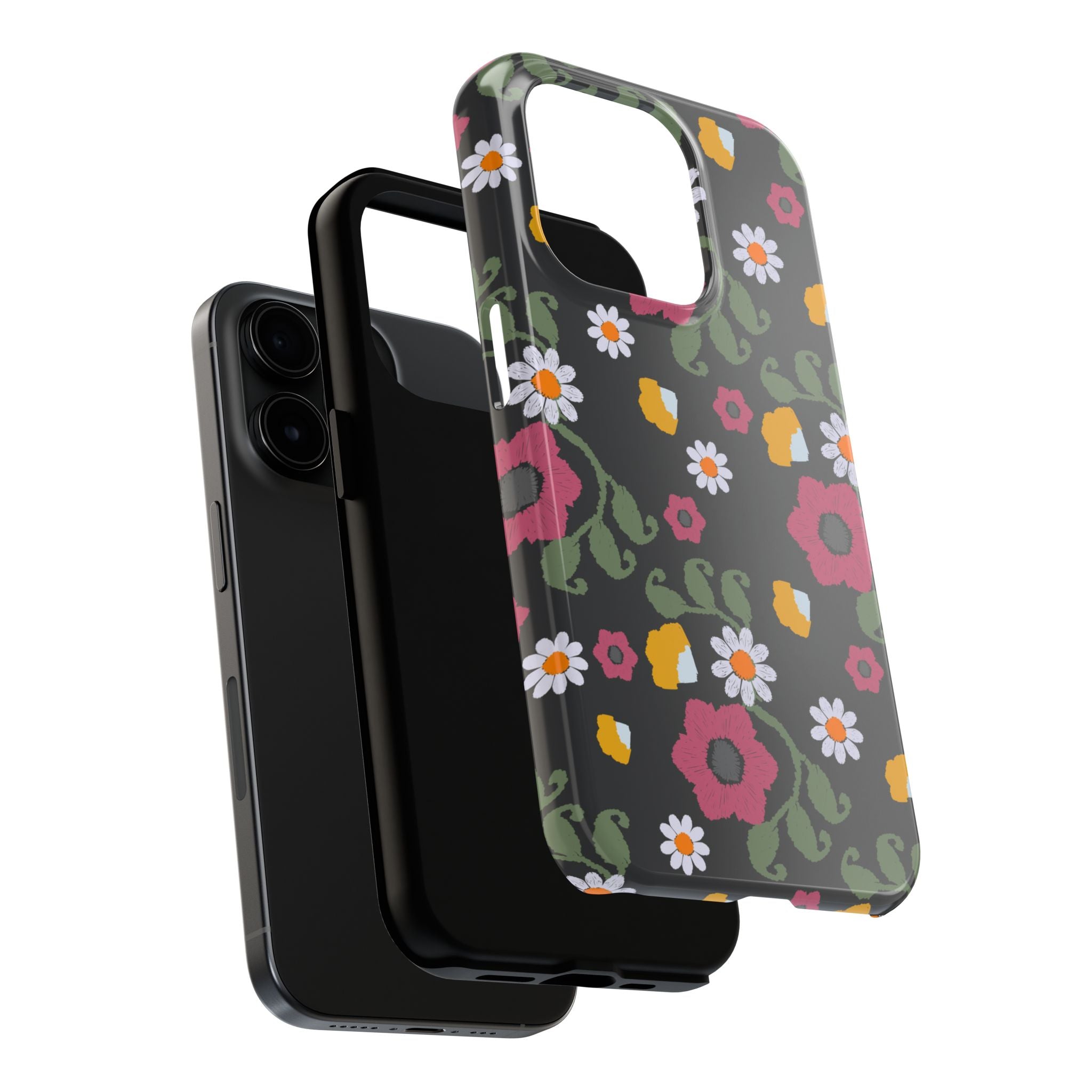 Floral Tough Phone Cases | Vibrant Protection for Everyday Use | Gift for Her, Trendy Accessories, Birthday, Mother's Day